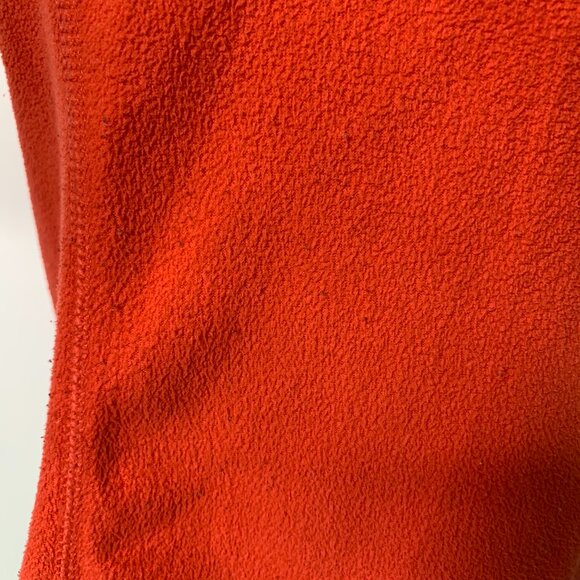 Musto Women's Orange 1/2 Zip Up Long Sleeve Pullover Fleece Size 8 - Picture 4 of 13